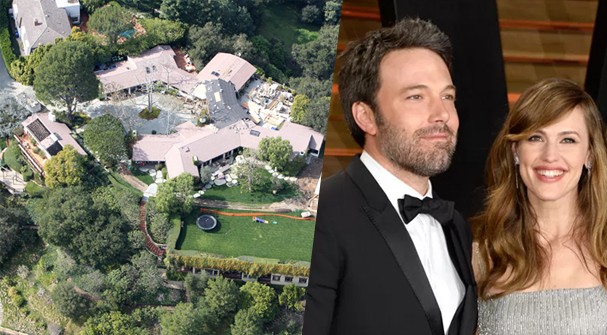Ben Affleck e Jennifer Garner vendem casa (Foto: CelebrityHomePhotos / Newscom / Glow Images e Getty Images)