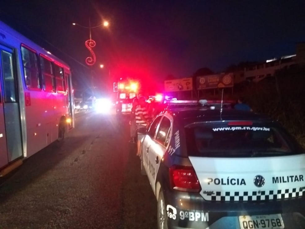 Homicídio aconteceu próximo à Comunidade do Mosquito, na Zona Oeste de Natal — Foto: Acson Freitas/Inter TV Cabugi