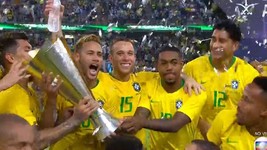 Brasil marca no fim, supera a Argentina e fatura SuperclÃ¡ssico (reproduÃ§Ã£o)