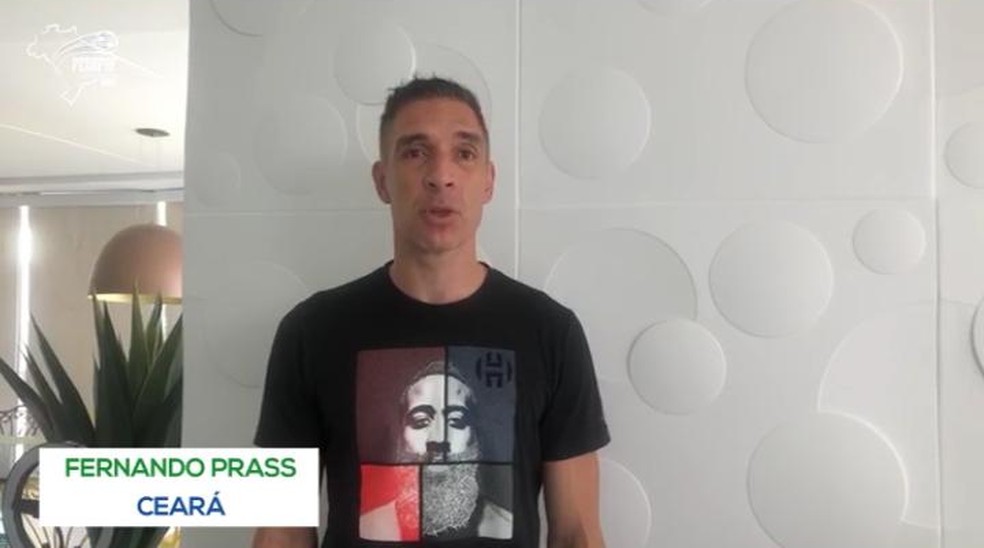 Fernando Prass defende união da classe de jogadores — Foto: Reprodução