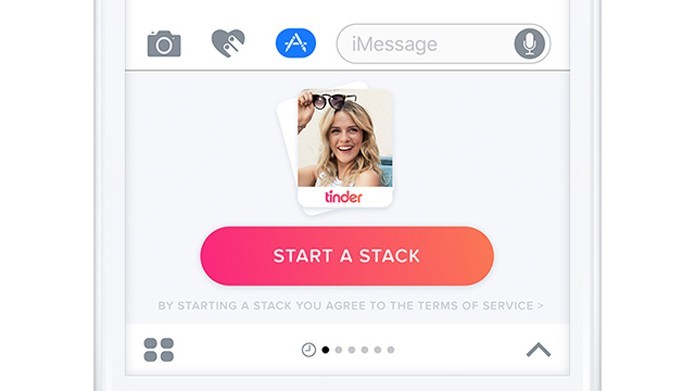 Stacks cria votações entre amigos no iMessage com Tinder (Foto: Divulgação/Tinder)