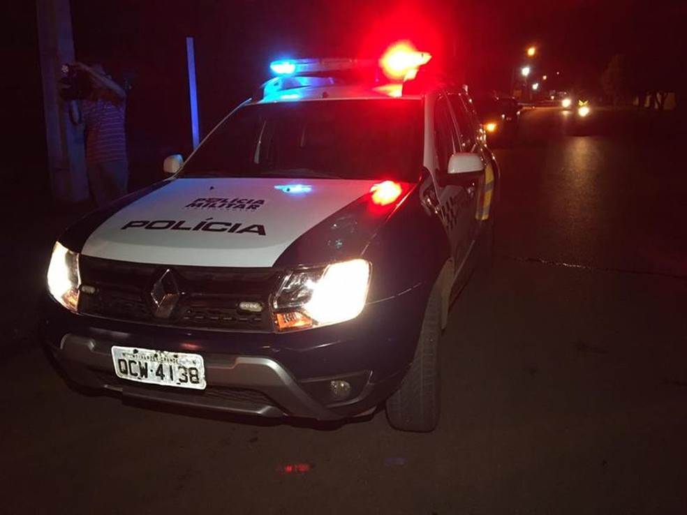 Ladrão morreubaleado ao apontar arma de brinquedo para a polícia em Sorriso — Foto: Divulgação