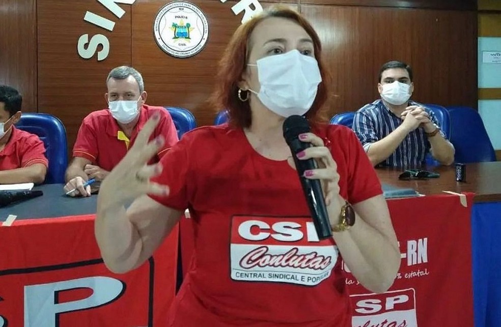 Rosália Fernandes (PSTU), pré-candidata ao governo do RN — Foto: Divulgação/Redes sociais
