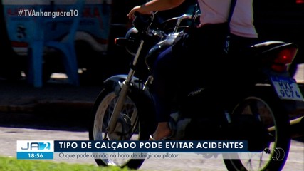 Tipo de calçado pode evitar acidentes de trânsito;saiba mais