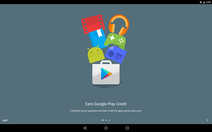 Google Opinion Rewards é um app para responder enquetes e ganhar créditos (Foto: Divulgação)