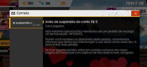 Conta Suspensa No Free Fire Entenda Motivos E Veja Como Evitar Jogos De Acao Techtudo