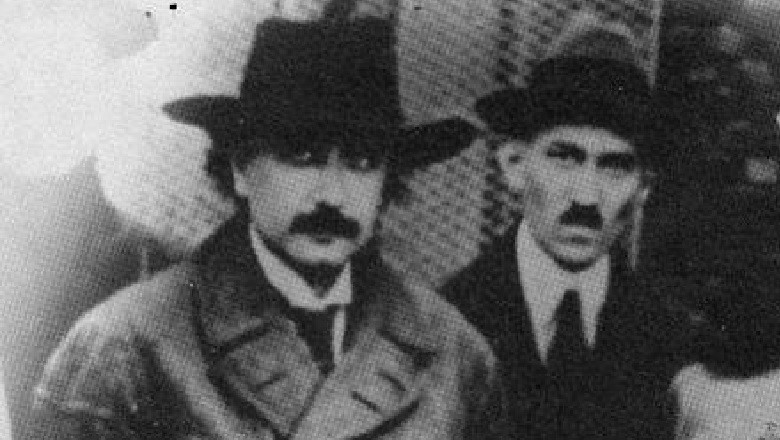 Albert Einstein e Nikola Tesla em 1943 (Foto: Reprodução) (Foto: Reprodução)