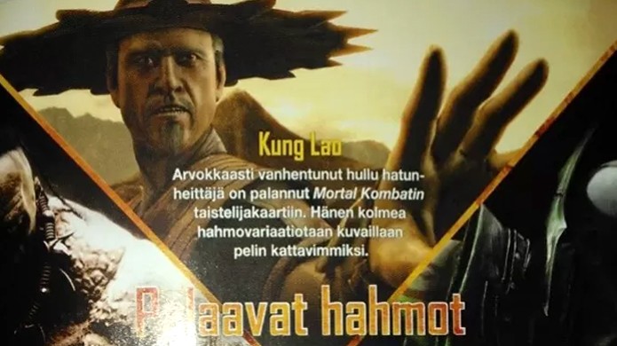 Primeira imagem de Kung Lao foi revelada por uma revista finlandesa (Foto: Test Your Might)
