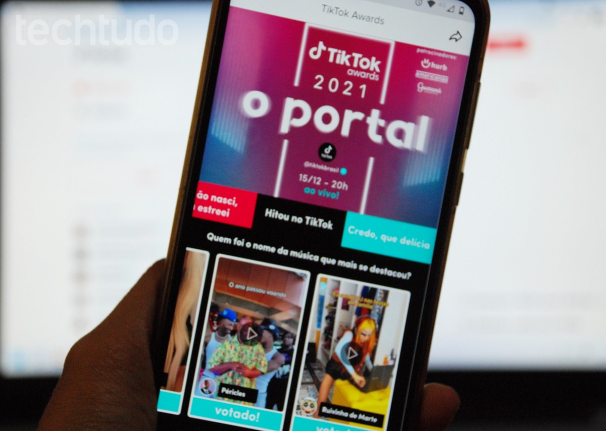 TikTok Awards 2021: saiba como votar no seu tiktoker favorito