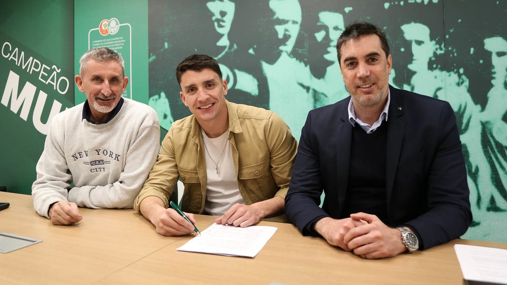 Piquerez: reforço  tenta manter sucesso de uruguaios no Palmeiras  