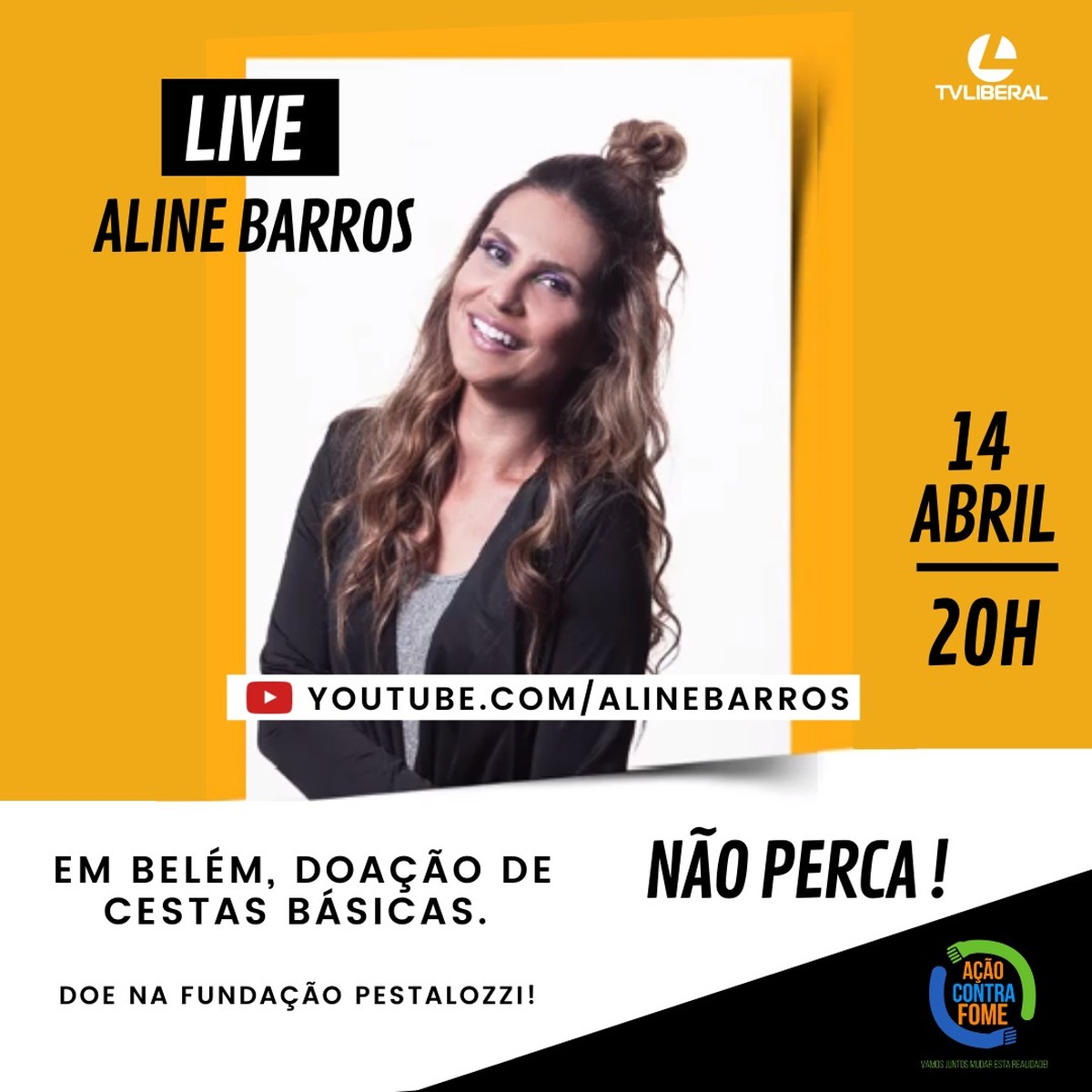 Aline Barros Realizara Live Para Arrecadar Doacoes E Ajudar Os Mais Necessitados Tv Liberal Gshow Cool appearance and easy to use :: aline barros realizara live para