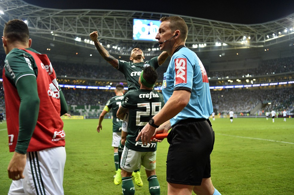 Atacante pode se despedir da arena palmeirense antes do centésimo jogo — Foto: Marcos Ribolli