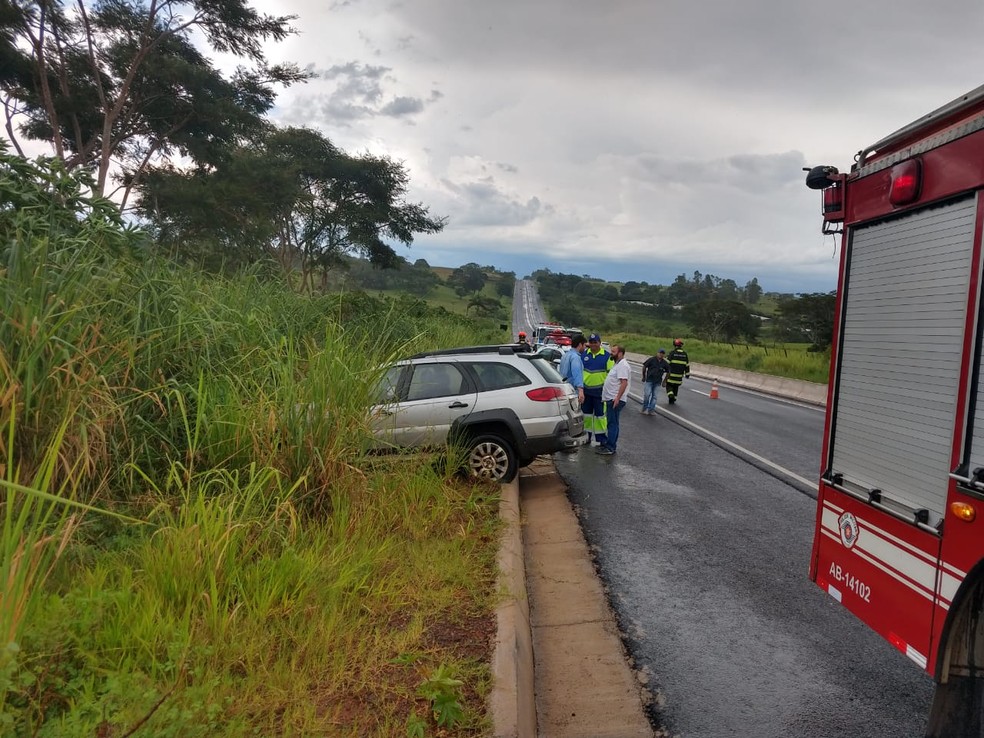 Motorista do Palio Weekend morreu vítima do acidente de trânsito — Foto: Cedida
