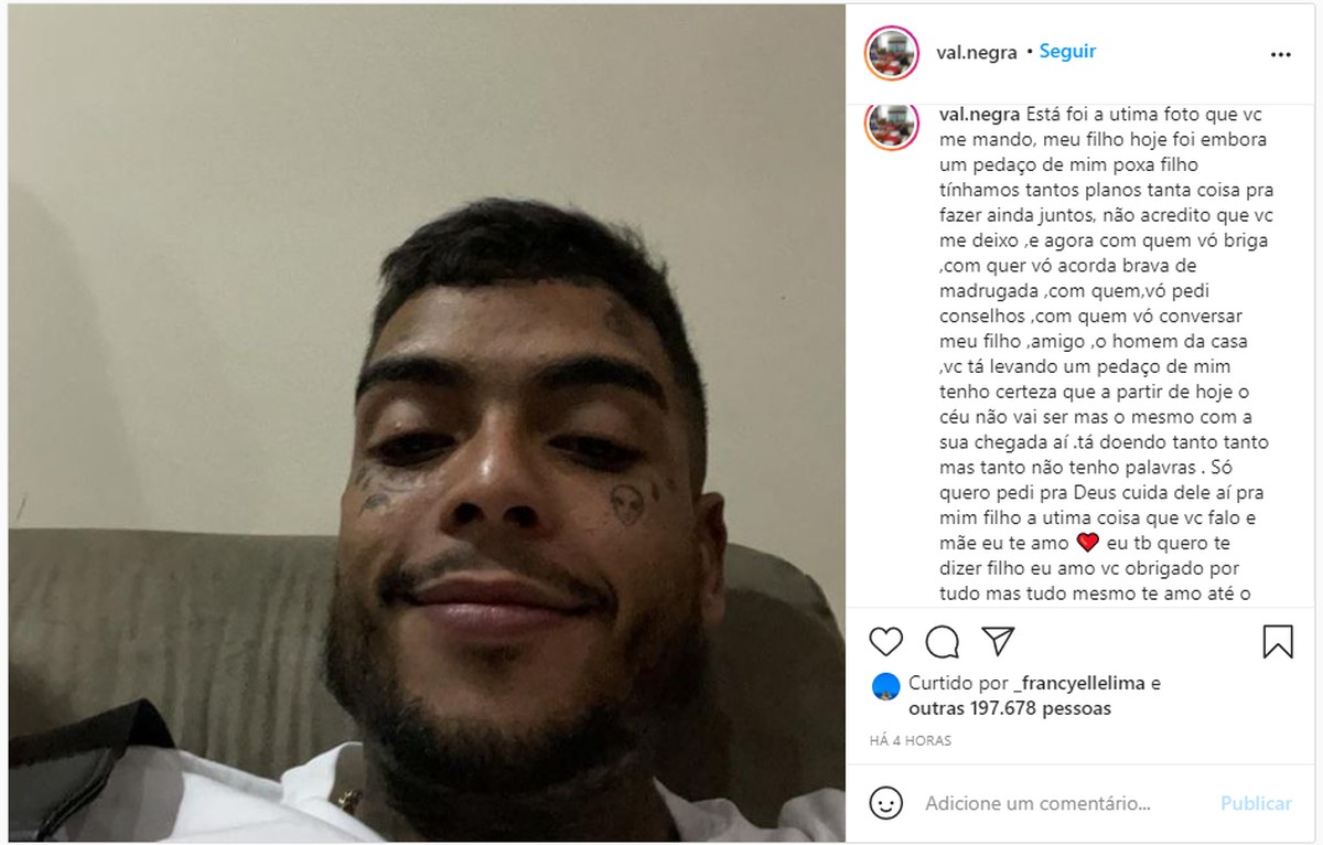 Viúva de MC Kevin se declara: 'Não é justo você partir ...