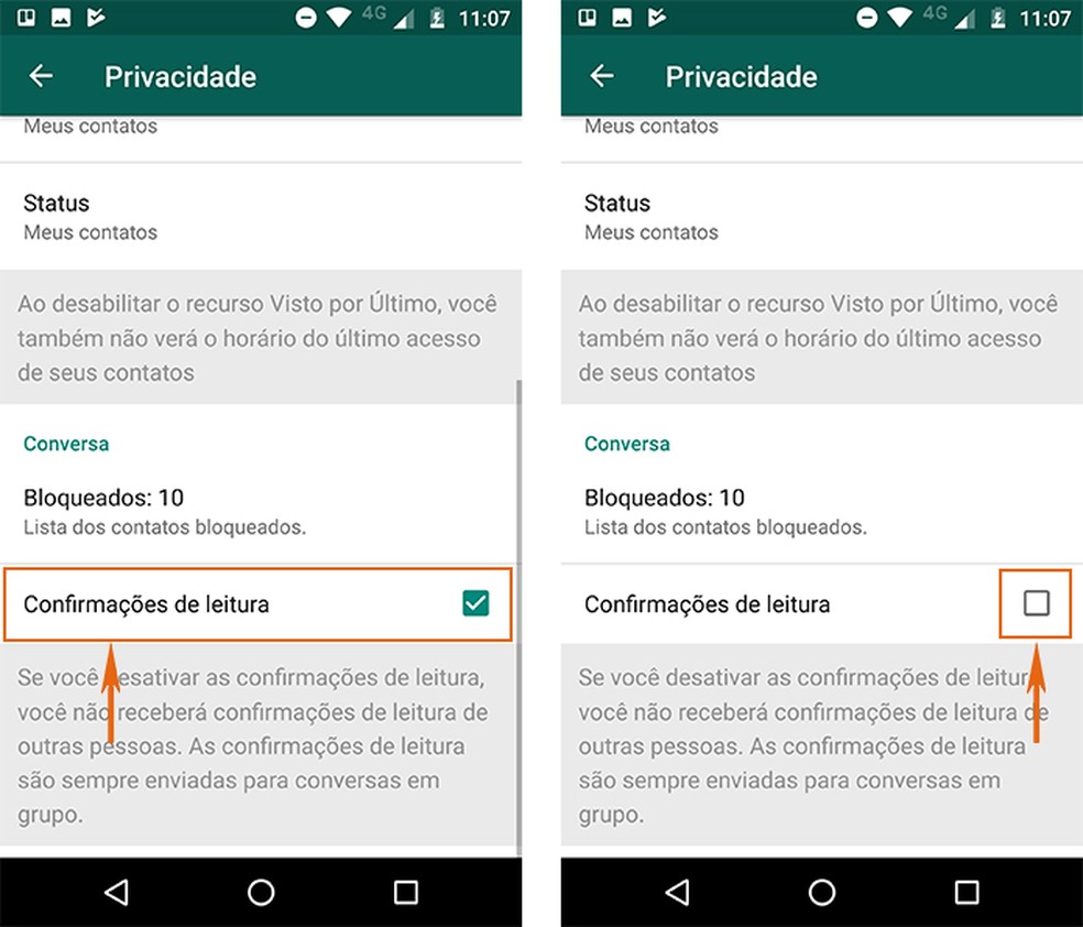 Como Fazer Para Tirar O Visto Por último Do Whatsapp Como Esconder Os Dados Pessoais No Whatsapp Redes Sociais Techtudo