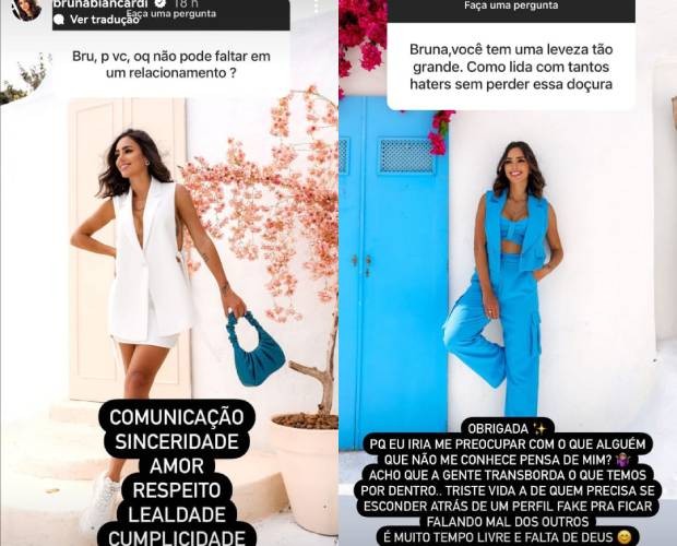 Bruna Biancardi responde a seguidores (Foto: Reprodução/Instagram)