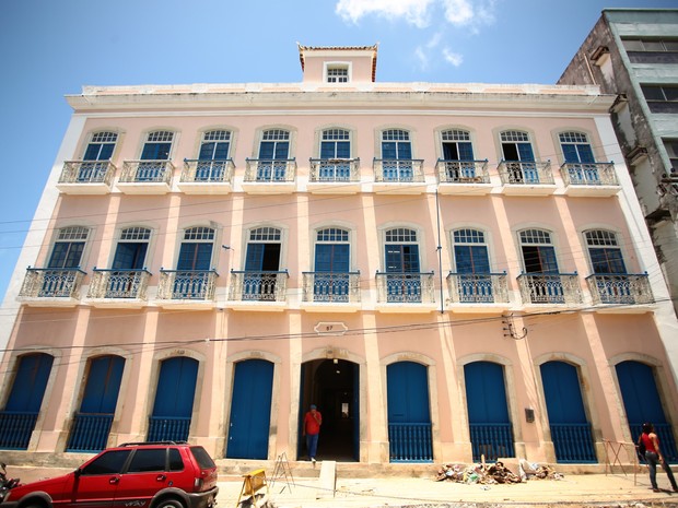 Palacete Barão de Jaraguá passou por processo de restauração (Foto: Jonathan Lins/G1)