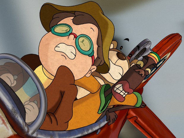  “As aventuras do avião vermelho” será exibida às 18h (Foto: Divulgação )