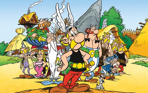 Os gauleses, os romanos e as regras de um Astérix número 40