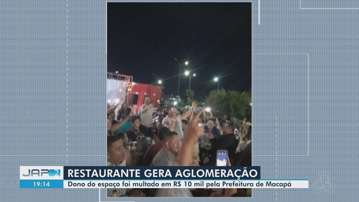 Dono de restaurante é multado em R$ 10 mil por aglomeração em show de Wanderley Andrade em Macapá - Vimarsana News