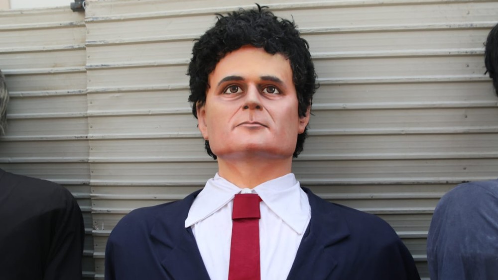Apoteose dos bonecos gigantes no carnaval de Olinda