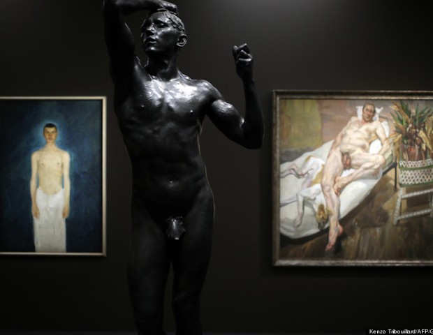 "L'Age d'Airain" (A era do Bronze), de Rodin, no Museu d'Orsay (Foto: reprodução)