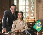 Sophie Charlotte e Rodrigo Lombardi em 'Passaporte para a liberdade' | Victor Pollak/Globo