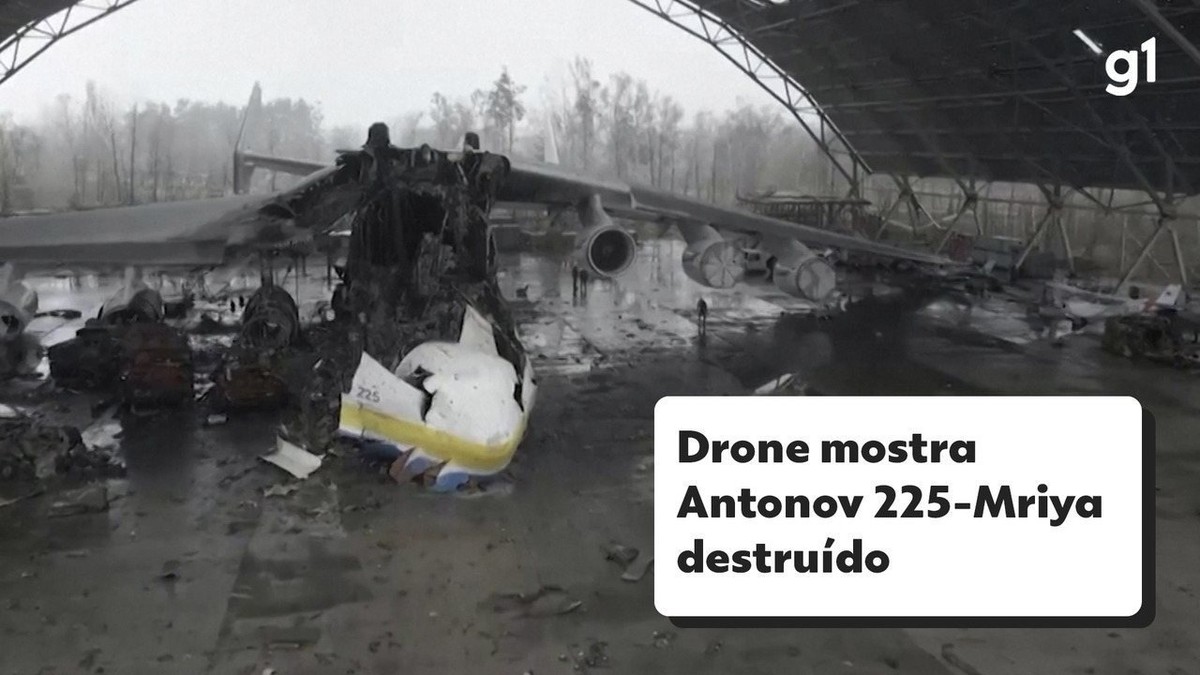 Ucrania arresta a dos ex soldados acusados ​​de destruir el avión Antonov más grande del mundo |  Ucrania y Rusia