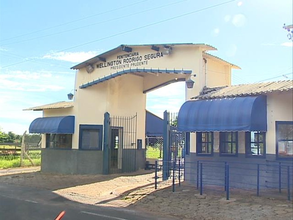 Na Penitenciária de Presidente Prudente, sete presos não retornaram — Foto: Reprodução/TV Fronteira