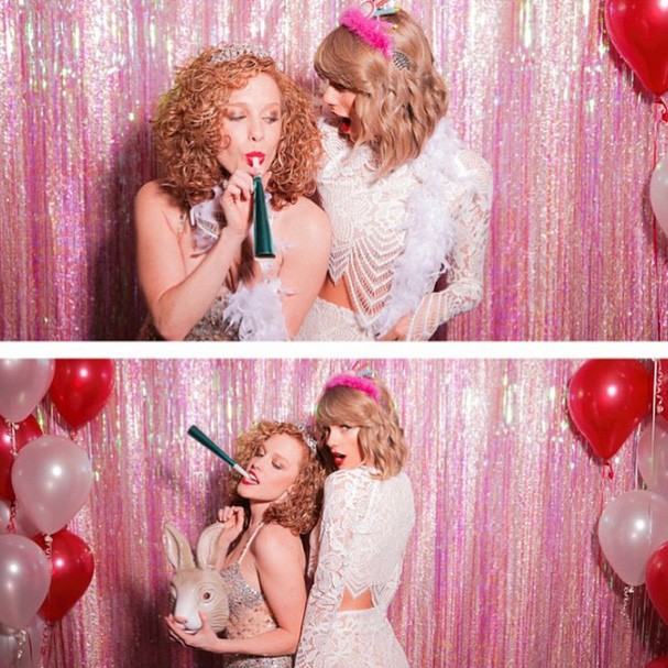 Taylor Swift e Abigail Anderson (Foto: Instagram)