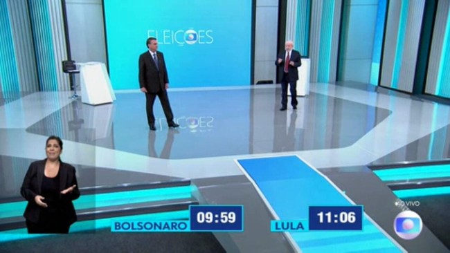 Debate na Globo: Bolsonaro e Lula falam sobre mentiras nas campanhas eleitorais