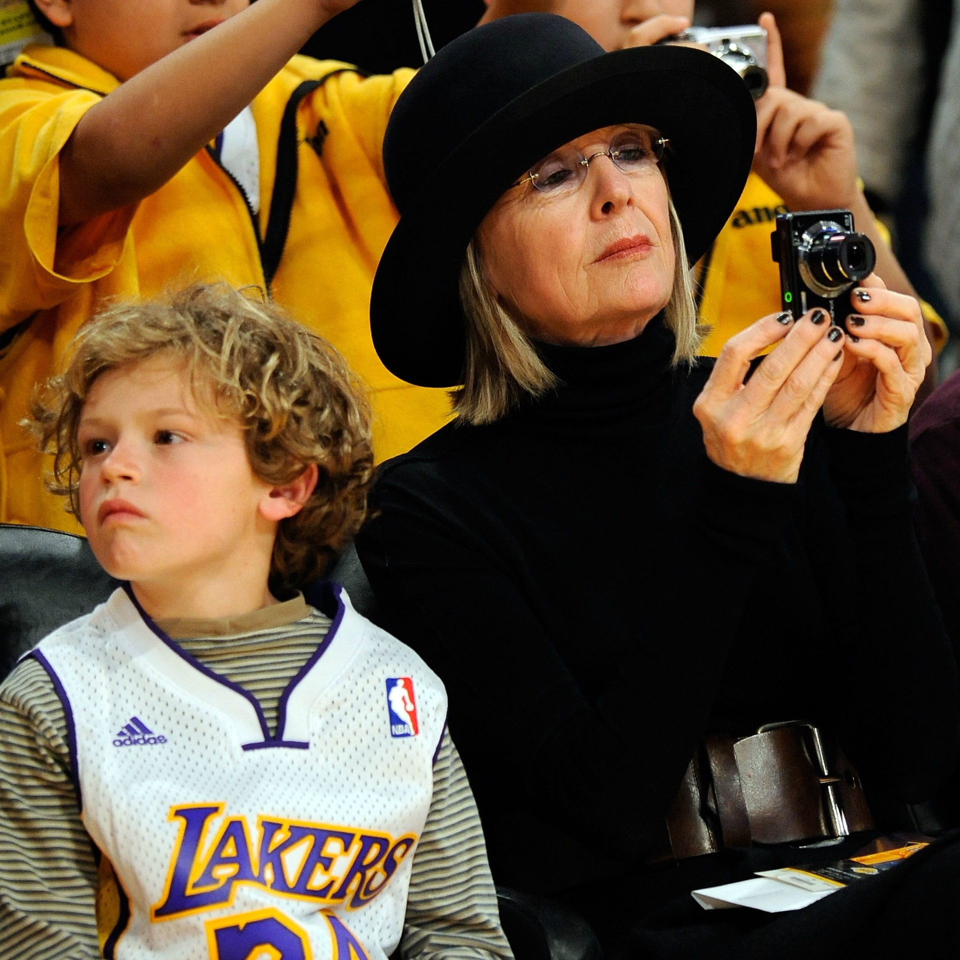 A atriz e diretora Diane Keaton cria dois filhos: o garoto Duke Keaton (na foto) e a garota Dexter Keaton. (Foto: Getty Images)