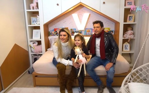 Valentina, filha de Mirella Santos e Ceará, ganha novo quarto; vídeo