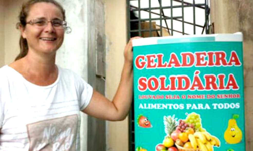 Lucineia Furlan, que mantém o projeto na cidade, acredita que novos pontos poderiam surgir para atender mais pessoas (Foto: Arquivo Pessoal)