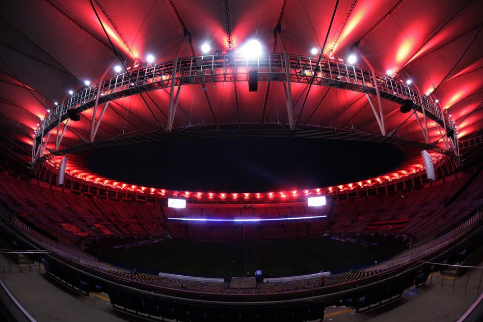 Tostes afirma que ter o Maracanã é estratégico para o Flamengo, que não tem plano B — Foto: Gilvan de Souza/Flamengo