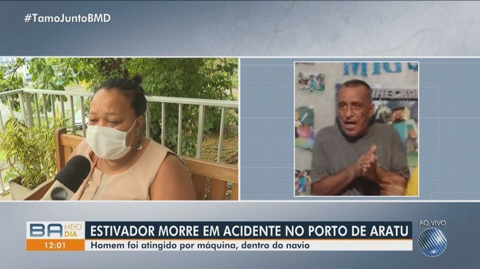 Operário morre após ser atingido por máquina no Porto de Aratu, na Bahia;  vítima descarregava navio | Bahia | G1