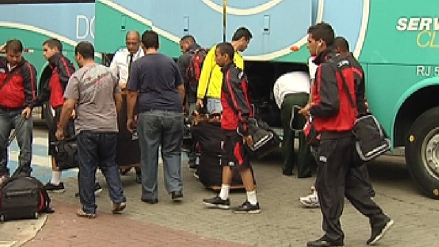 Após 13 horas de viagem, Flamengo chega a Rio Preto para a Copa SP