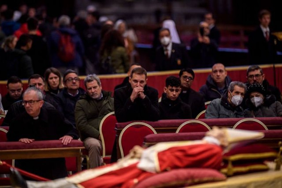 O funeral de Bento 16 será realizado nesta quinta-feira — Foto: GETTY IMAGES/via BBC