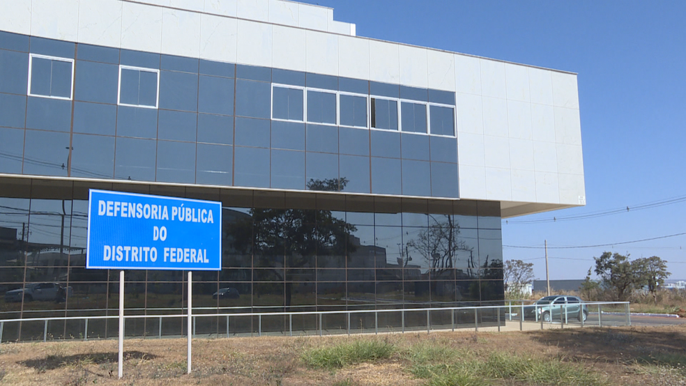 Sede da Defensoria Pública do Distrito Federal, em imagem de arquivo — Foto: TV Globo/Reprodução