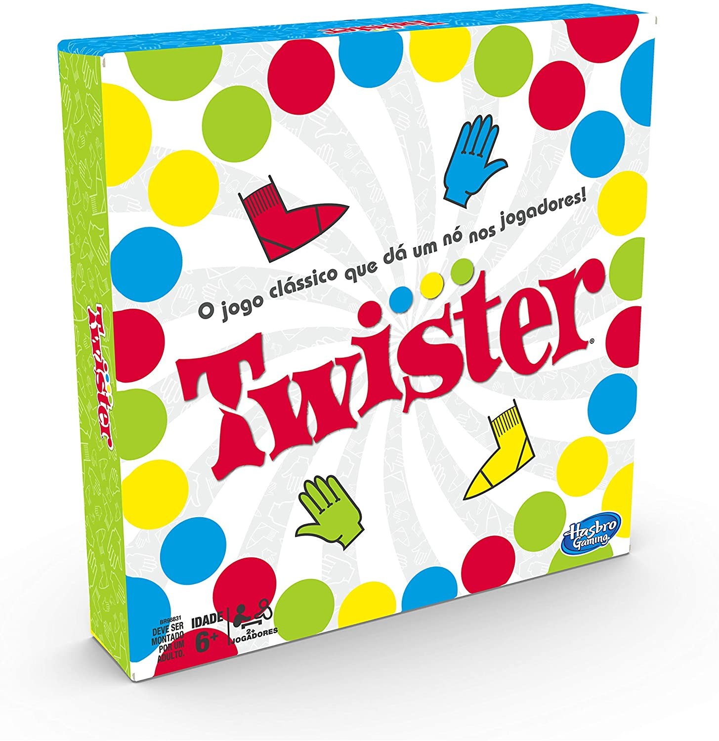 O Twister é um jogo clássico que promete divertir toda a família  (Foto: Reprodução/Amazon)