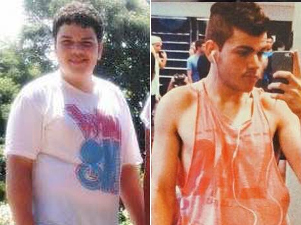 O jovem conta que, quando começou a dieta, ninguém acreditou que ele iria persistir (Foto: Rafael Azevedo/Arquivo pessoal)