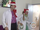 Doutores do Riso visitam pacientes em hospital de São José, SP