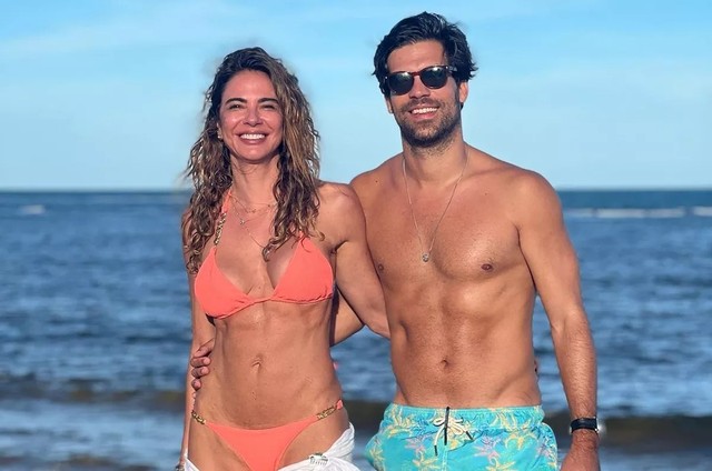 Luciana Gimenez e o namorado (Foto: Reprodução/Instagram)