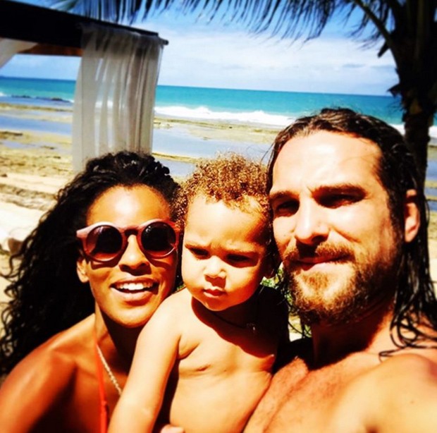 Igor Rickli com a família (Foto: Reprodução Instagram)
