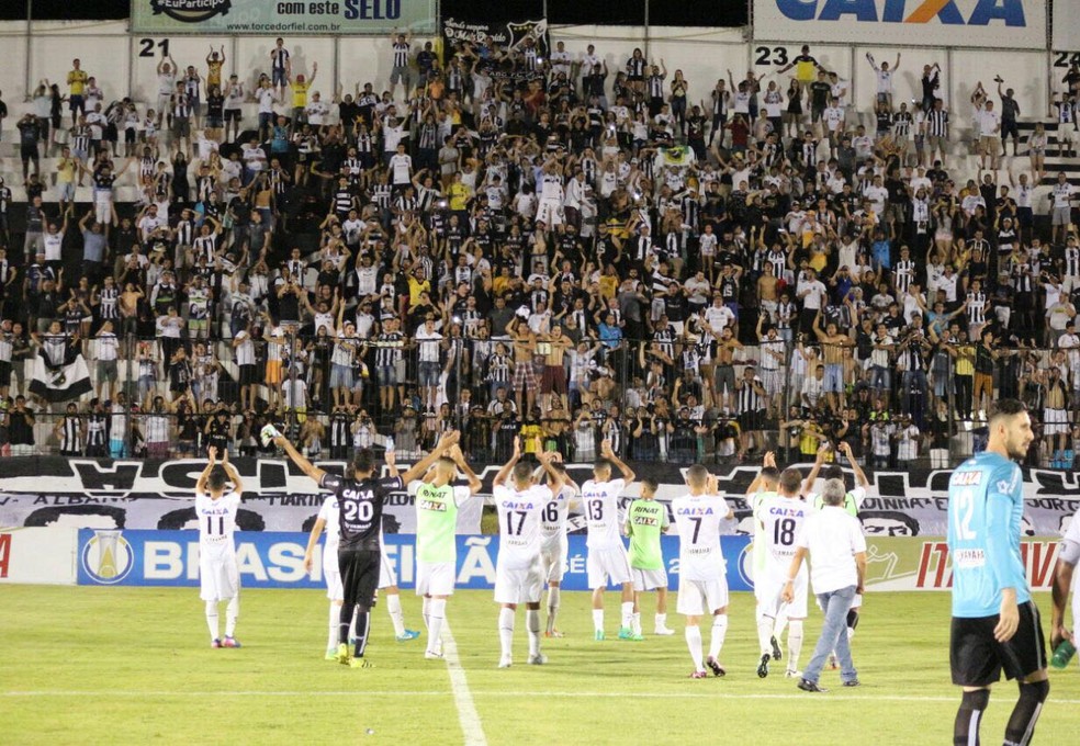ABC tem campanha de acesso nesta reta final de Série B, mas reação tardia não impediu rebaixamento (Foto: Andrei Torres/ABC FC)