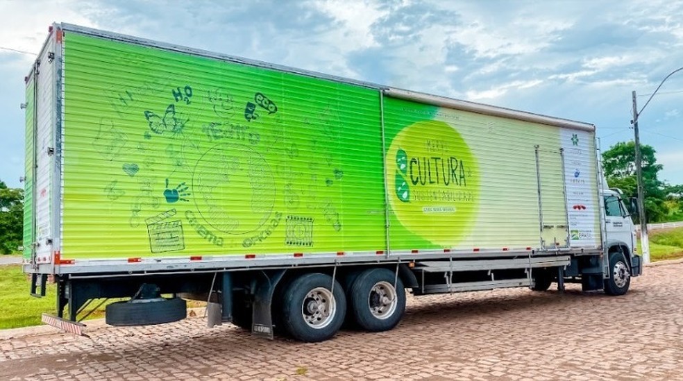 Pará recebe projeto itinerante e gratuito que traz cultura a bordo de um caminhão — Foto: Divulgação