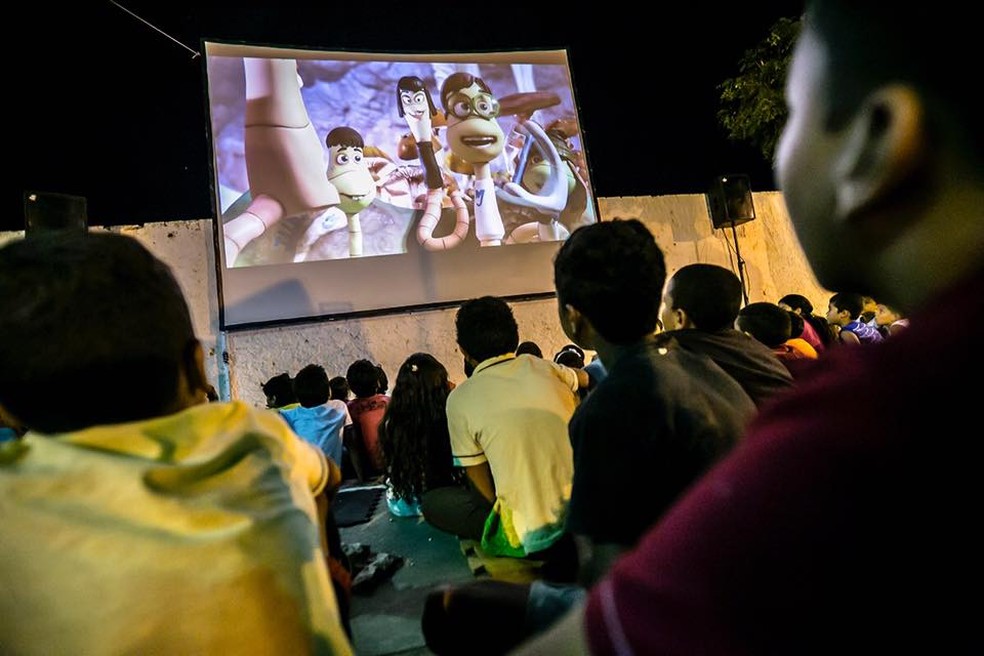 Cinema itinerante chega no interior do RN â Foto: DivulgaÃ§Ã£o