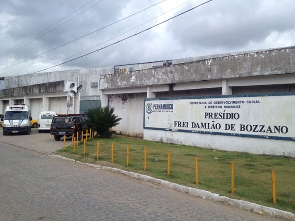 Presídio Frei Damião de Bozzano faz parte do no Complexo Prisional do Curado, na Zona Oeste — Foto: Fernando Rêgo Barros/TV Globo/Arquivo
