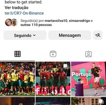 Considerado varias veces el mejor futbolista del mundo, Cristiano Ronaldo ocupa el segundo lugar en Instagram - Imagen: Reproducción / Instagram