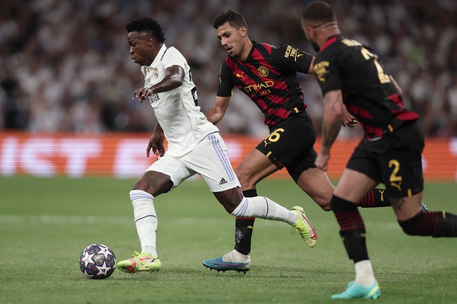 Vini Jr. se destaca pelo Real Madrid